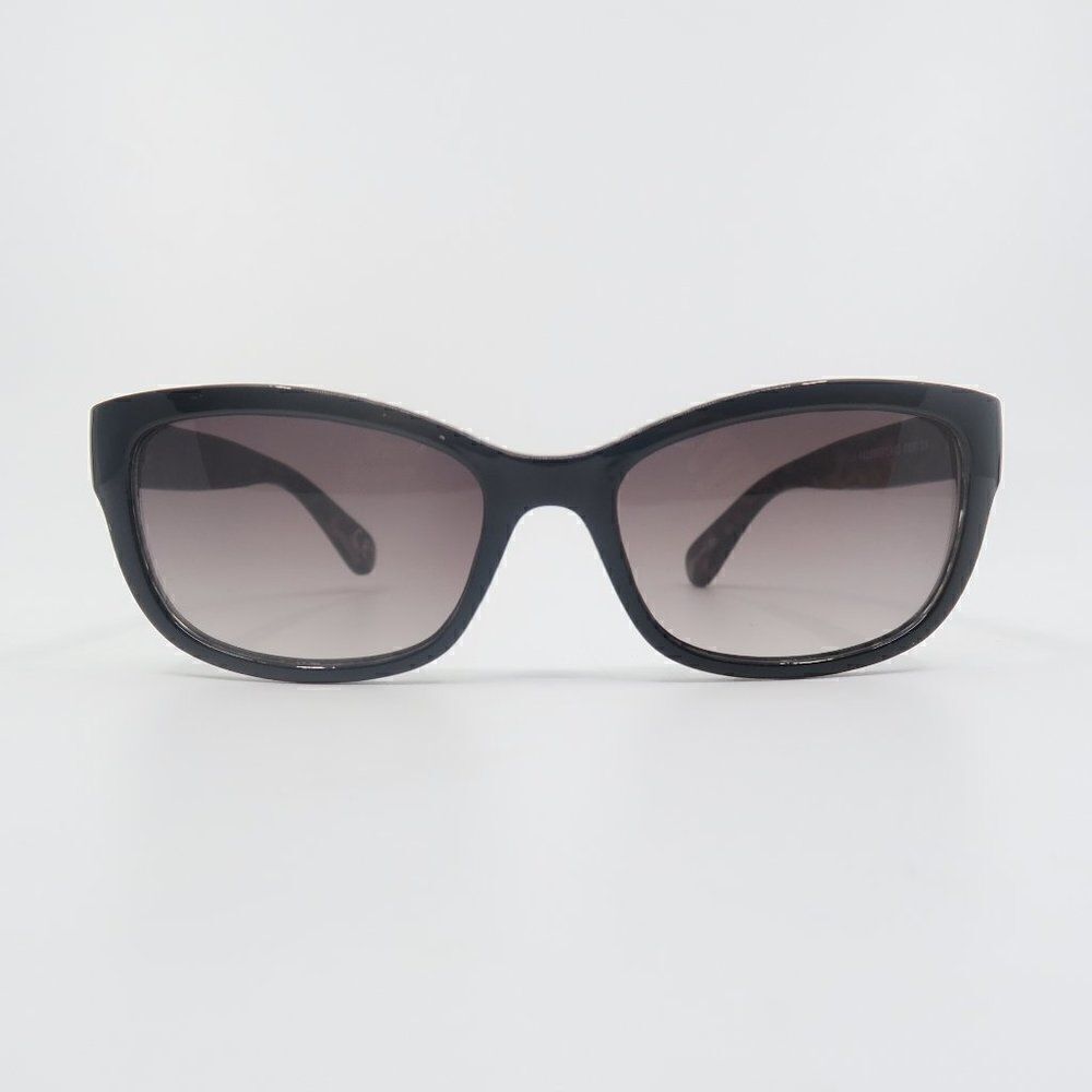Falls Creek Black Gloss/Grey Cat Eye Women's Sunglasses 100% UV Protecti…